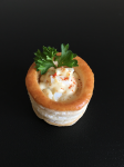 Mini-Pastetli mit Eierfüllung