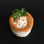 Mini-Pastetli mit Eierfüllung