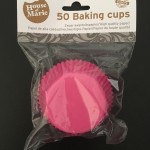 HoM Cupcake/Muffin Förmchen, Hot Pink, 50Stk.
