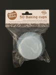 HoM Cupcake/Muffin Förmchen, Sky-Blue, 50Stk.